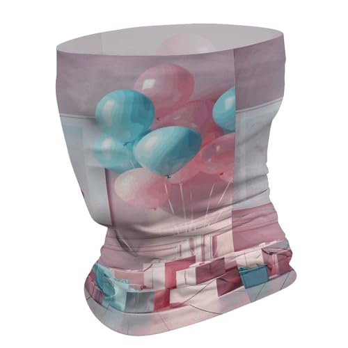 Balaclava elástica con diseño de globos para clima frío, pasamontañas para motocicleta, ciclismo, esquí y otras actividades al aire libre para hombres y mujeres miniatura 3