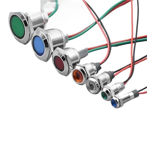 Evite fallos con el cable de advertencia LED verde metálico e impermeable 2