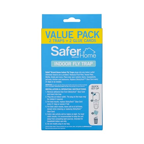 Safer SH502-2SR 2 Indoor Plug-In Fly Traps thumb #13