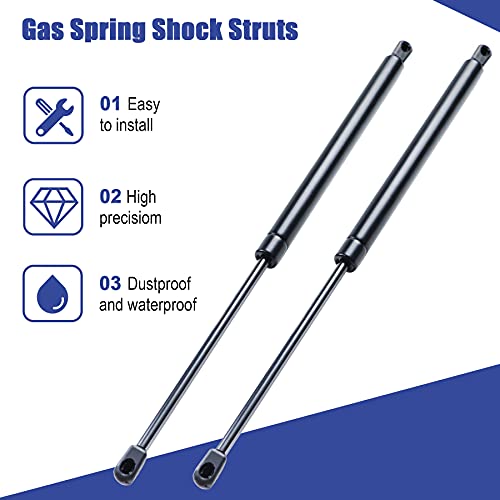 17" 55 Lbs/245N Gas Spring Shocks Struts Lift Support For Hydraulics Piston Lid Stay For Camper Shell Leer Are Atc Truck Topper Rear Window Truck Cap Canopy Door #TOP2