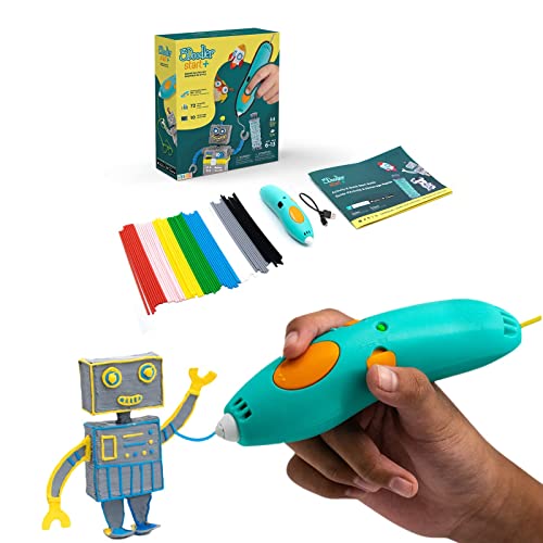 3Doodler Start+ Essentials Ensemble de Stylo 3D pour Enfants, Ensemble d'Activités Artistiques à Apprendre à la Maison, Jouet Ãducatif STEM pour Garçons et Filles de 6 Ans et Plus 7 3Doodler Start+ Essentials Ensemble de Stylo 3D pour Enfants, Ensemble d'Activités Artistiques à Apprendre à la Maison, Jouet Ãducatif STEM pour Garçons et Filles de 6 Ans et Plus