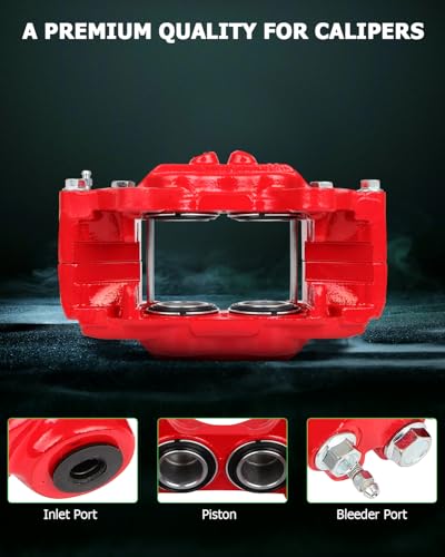 Image of SCITOO 19-2984 Front Right Passenger Side Brake Caliper Fits For Toyota For 4Runner 2003-2009,For FJ Cruiser 2007-2014,For Tacoma 2005-2023,For Tundra 2000-2006,Without Bracket,1PC