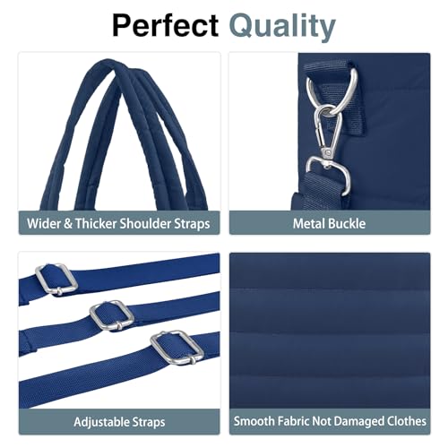 KUBYA Large Unisex Baby Diaper Tote Bag - Crossbody Style - Image 4