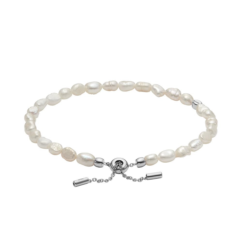Skagen Damen Edelstahl und Halbedelstein oder Messing mit Schieberverschluss Armband