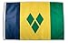 Produktbild Fahne Flagge St. Vincent und Grenadinen 30 x45 cm