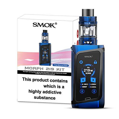 SMOK-Morph-219-TFV-Mini-V2-E-Cigarette-Vape-Starter-Kit-Blue-2-ml-No-Nicotine