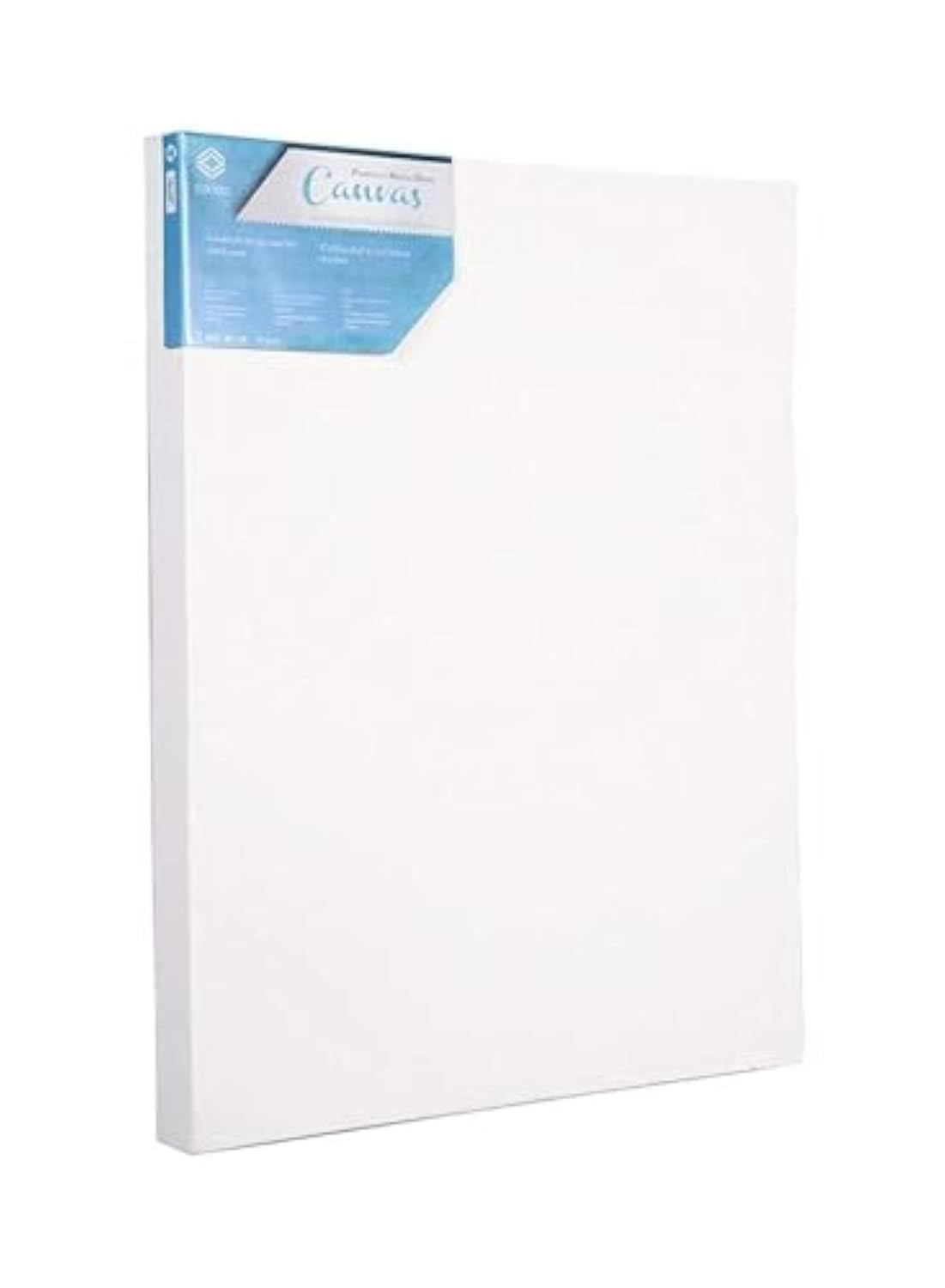 Conda Group 380 gsm Stretched and Stapled Back Cotton Canvas, 100 x 120 cm Size