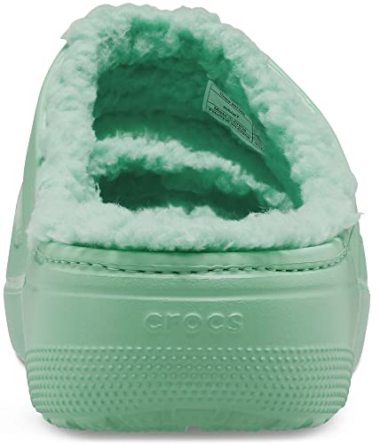 Crocs Unisex Classic Cozzzy Platform Sandals | Fuzzy Slippers, Jade Stone, 6 Us Men #TOP1