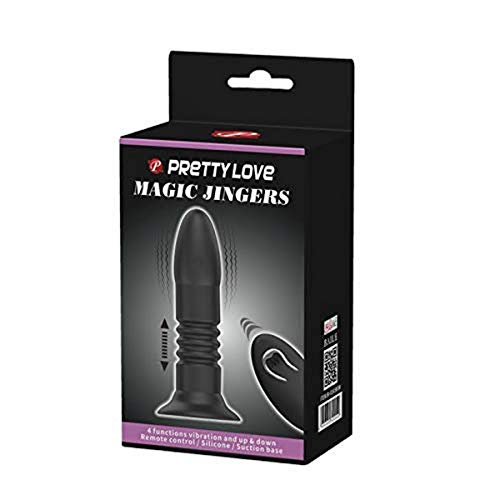 Plug Anal Vibrant/De PoussE Magic Jingers Black