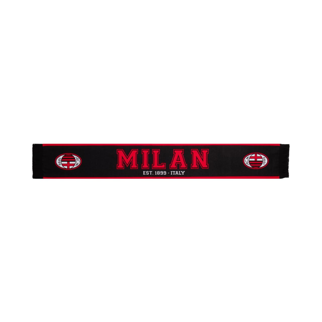 AC Milan Official Milan College Acrylic Scarf