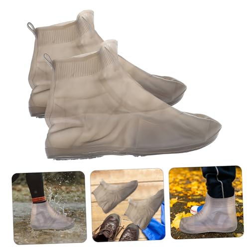 Cubres Zapatos de Silicona Reutilizable Antideslizante para Lluvia miniatura 7