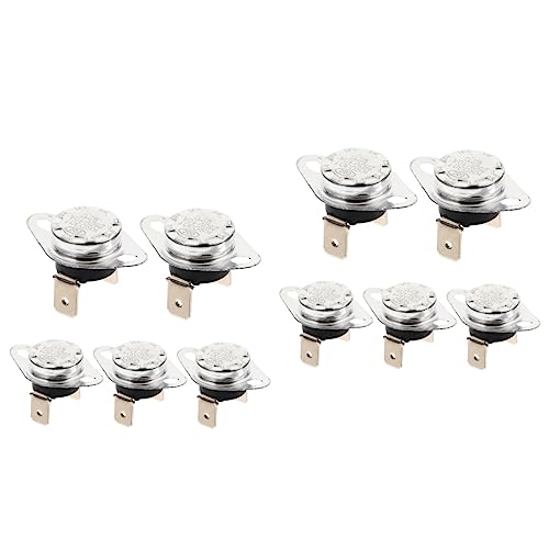 SOLUSTRE 2sets Motor Electric Water Dispenser Accessory Iron Alloy No Thermal Control Thermostat Temperature Control Switch 5pcs*2