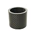 DEERU Bike Carbon Fiber Headset Spacer Stem Spacer 1 1/8 30 mm for MTB Road Bike Santa Cruz Haro Mongoose GT Giant Trek Cannondale Scott Yeti Schwinn Bikes (Glossy)