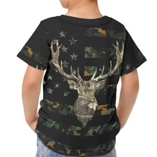 Cool Graphic T-Shirt for Boys Crewneck Casual Breathable Short Sleeve Tops Tee Shirt Tshirt for Teen Kids4