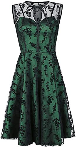 Voodoo Vixen Emerald Frauen Mittellanges Kleid grün L Cover
