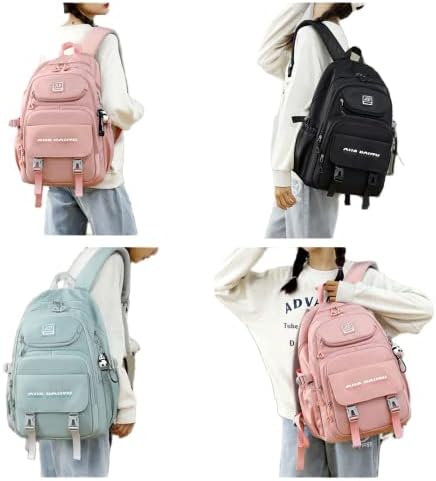 Mochila Impermeável Feminina Escolar Fashion, Mochilas Para Notebook, Ornamento Panda de cortesia 5 41rqGVZZ4tL. AC