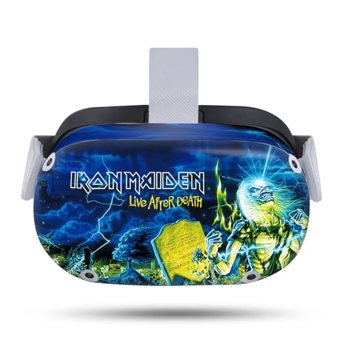 Vinyle Meta Quest 2 Iron Maiden autocollant haute définition skin protection graphique VR