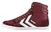 hummel Slimmer Stadil High, Sneakers Hautes Mixte, Rouge (Cabernet), 42 EU