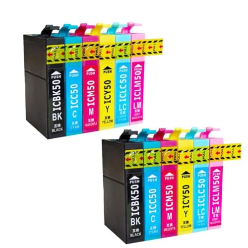 Cartouche d'encre IC50 compatible pour résoudre les pannes de PM-A840