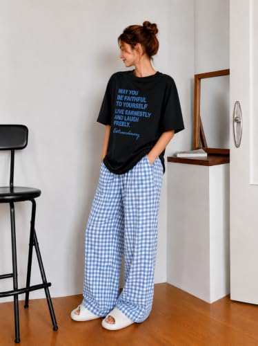 Image of KSHS Womens Korean Night Dress || Full Pyjama Set ||Korean Nightsuit || Women Nightwear ||Round Neck Full Sleeve Nightsuit || Loungewear || Everyday Nightdress Women's Pyjama Sets