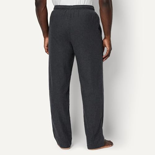 Image of Amazon Essentials Men's 100% Cotton Flannel Sleep Pant, Relaxed Fit Lounge Pants with Elastic Waist and Drawstring