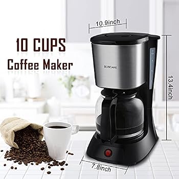 Cup Coffee Maker with Reusable Filter 