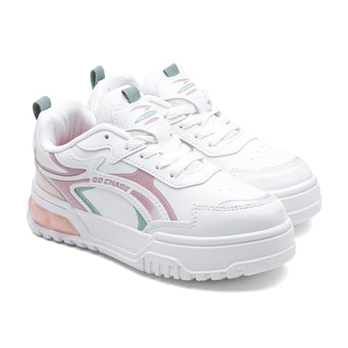 Image of ASIAN Victoria-01 Chunky Sneakers for Women & Girls | Lightweight Fashion Shoes with Cushioned Sole, Cool Colour Design & Stylish Look for Casual Wear, Travel, College & Outfits