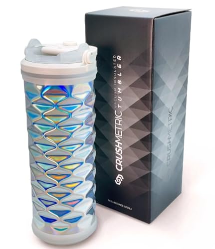 CRUSHMETRIC �^���u���[ �z���O���t�B�b�N 475ml �ۉ� �ۗ� �ό`�^���u���[ �g�ݗ��ē���Ɛ�������QR�R�[�h�t��