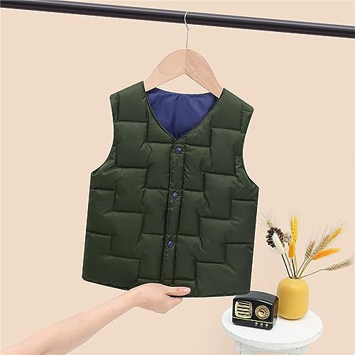 Infant Toddler Girl Boy Corduroy Vest Stand Collar Button Pocket Sleeveless Jacket Waistcoat Fall Winter3