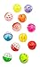 Fashion's Talk 12PCS Value Pack Plastic Ball Cat Toys Lattice Balls with Bell Jingle Kitten Toy,Gift Box 1.5