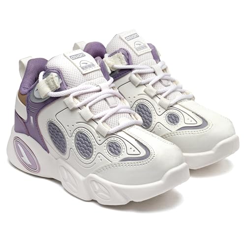 Image of ASIAN Kids VISION-01 Stylish Casual Chunky Sneakers with Laces for Boys, Trendy and Comfortable Shoes Perfect, Walking, and Outdoor Play, Lightweight and Durable Design Suitable for Kids