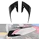Verkleidungsabweiser für CB650R 2018 2019 2020 2021 2022 2023, PSLER Motorrad Winglets Fin Trim Abdeckung Protector Dekoratives Zubehör(Schwarz)