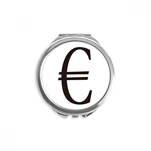 Miroir de poche euro pour corriger le maquillage et éliminer les imperfections du visage