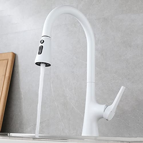 Robinet de cuisine gris mitigeur douchette orientable avec eau chaude froide - 5