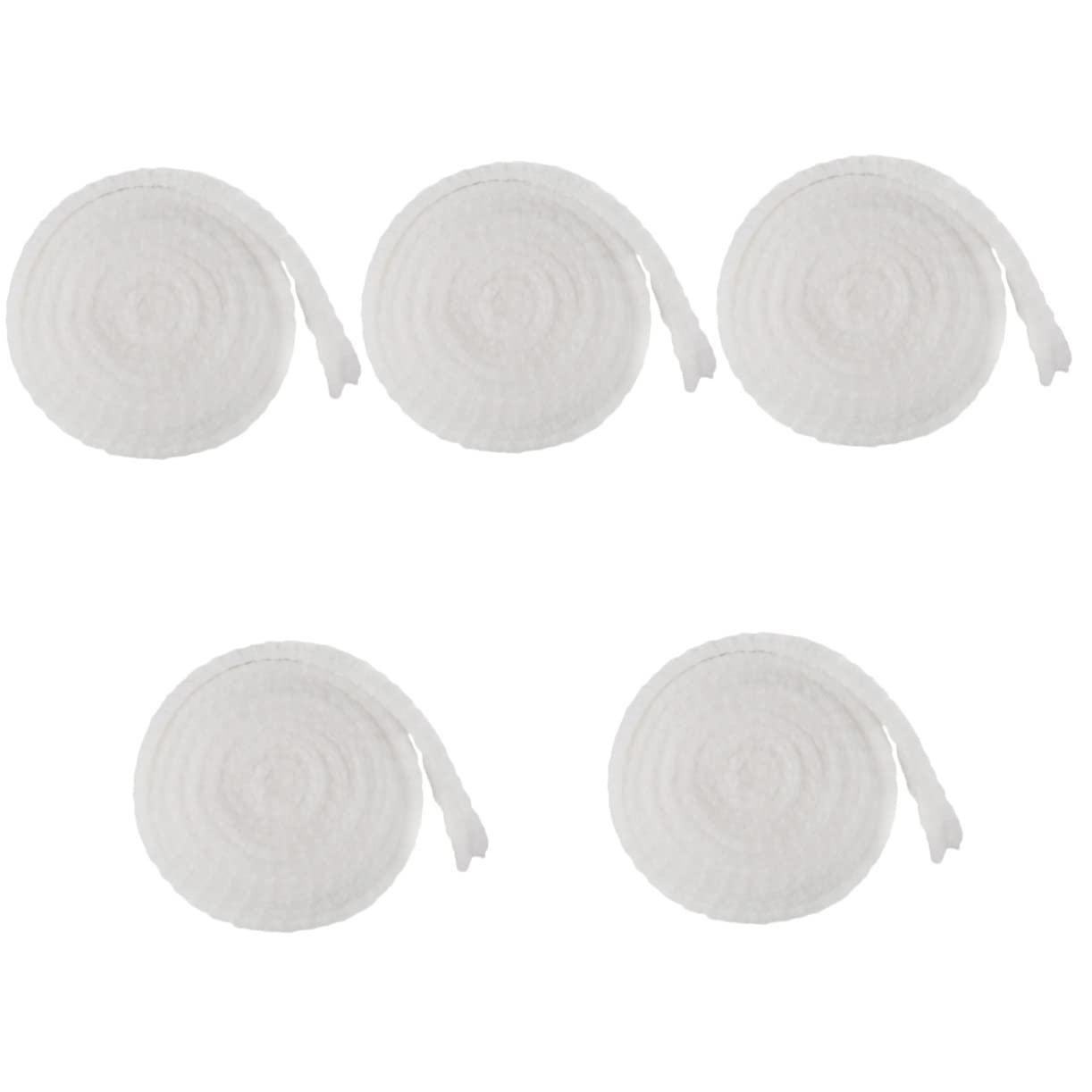 Beavorty 5 Rolls Elastic Tape Mesh Elastic Black Wrap Large Mesh Tape