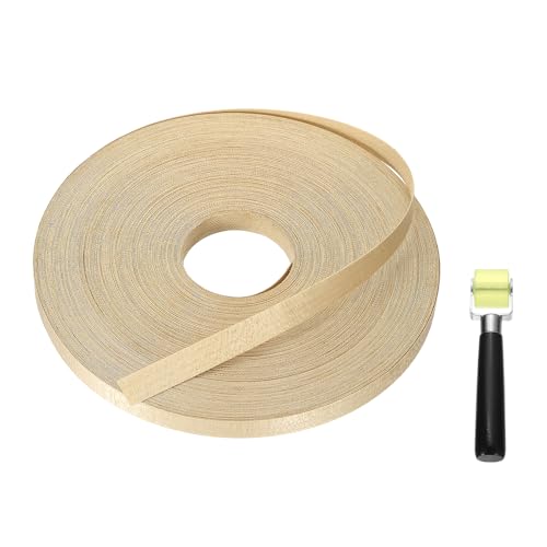 Bande de bord en bois véritable de 1,9 cm ruban de placage haut de gamme de 75m