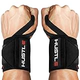Hustle Athletics Wrist Wraps for Weightlifting - 18