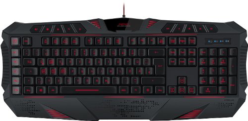 Preisvergleich Produktbild PARTHICA Gaming Keyboard, black - DE Layout