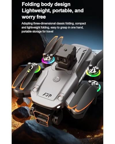 Image of A7 Pro Drone with Intelligent Obstacle Avoidance, Dual Camera, 90 Degrees Lens