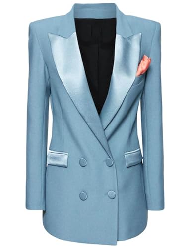 Blazer à revers de pointe Ulnomio Femme pour briller au dîner de fête de fin d'année