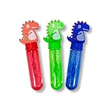 3PK DINOSAUR MINI BUBBLE WANDS - Image 3