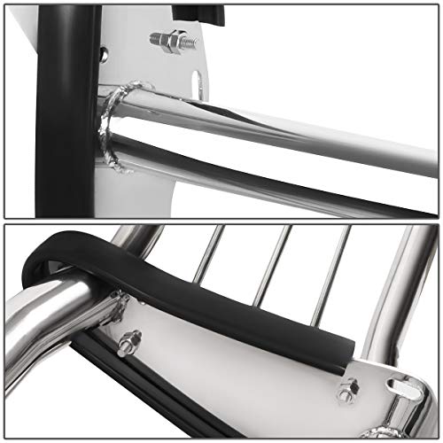 Image of DNA MOTORING GRILL-G-047-SS Front Bumper Brush Grille Guard,Silver