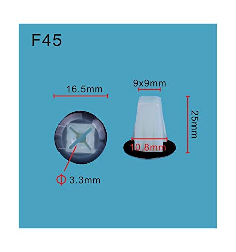 Amazon.com: Autobahn88 Rear Bumper-Bumper Cover Nut, compatible  