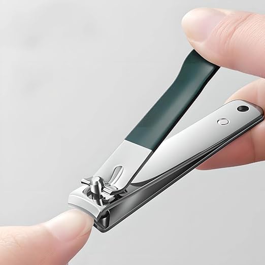 Image of DAINTY DEN 10 IN 1 Stainless Steel Professional Manicure Set Nail Cutter For Women Nail Scissors Luxury Grooming Kit Manicure Pedicure Kit For Women(10 IN 1)