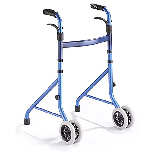 Bâton de marche pliant Tor Aid réglable avec roue pour seniors - 4