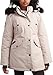 Produktbild CANADA WEATHER GEAR Damen Wintermantel Stadion Parka Jacke Fellbesatz Kapuze (S-XL), Sand, Beige, Medium