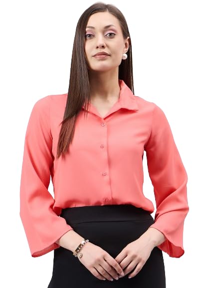 Image of Style Quotient Women Solid Regular Fit Shirt