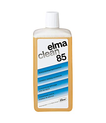 ELMA Clean 85 - voor edelmetalen en modesieraden - geurneutraal en biologisch afbreekbaar - fles met 1000 ml - C4610900
