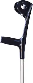 Muleta Canadense Fixa 110 kg, Preto, Sequencial, 2 unidades