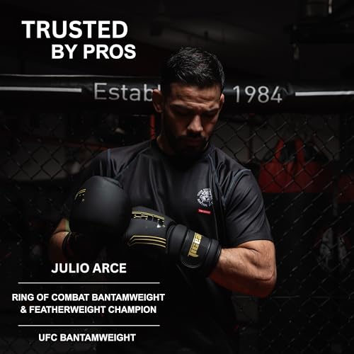 Image of Tigear Surge Pro Boxing Gloves for Men Women & Kids | Engineered Leather Muay Thai Gloves, MMA Gear, Kickboxing Heavy Bag Training and Sparring